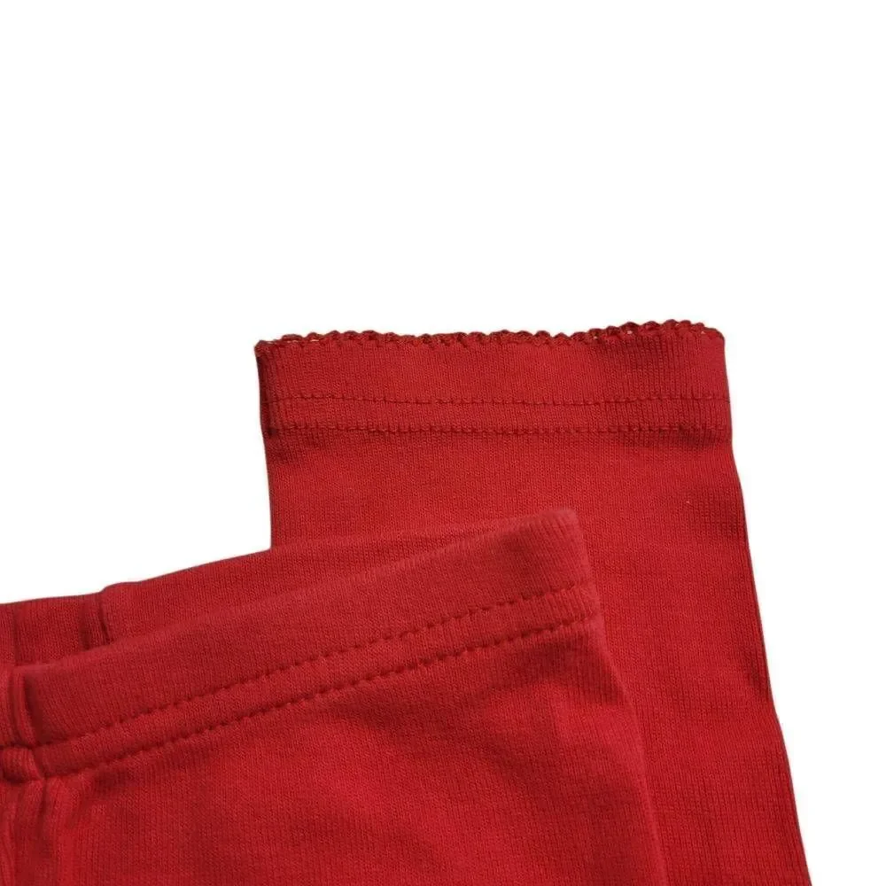 Gymboree red leggings 18/24mo